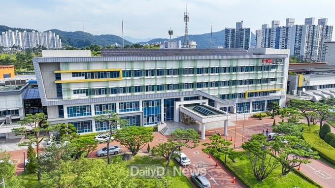 문경시청 전경