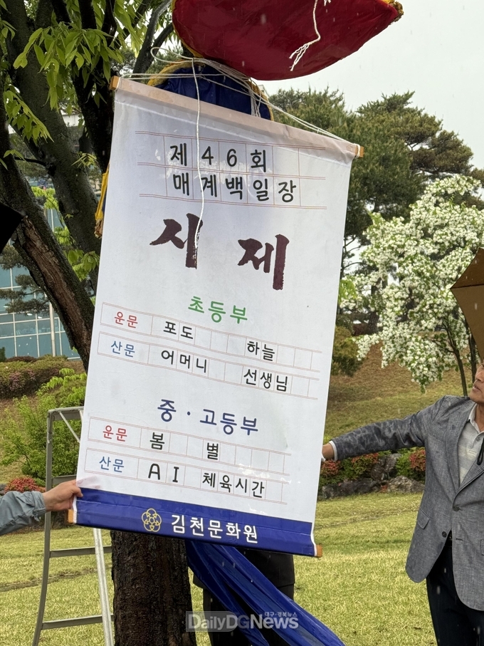 김천시, 제46회 매계백일장 개최