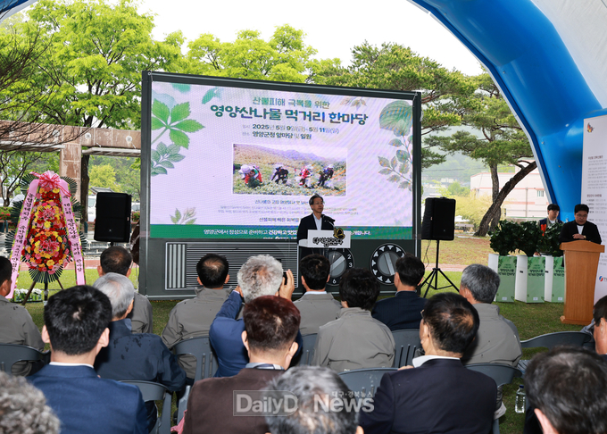 영양 산나물 먹거리 한마당, 산불피해에서 희망으로