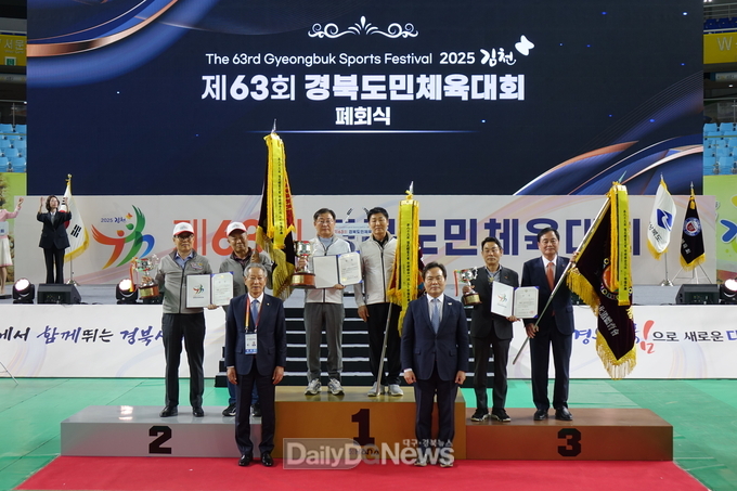 구미시, 제63회 경북도민체전 준우승
