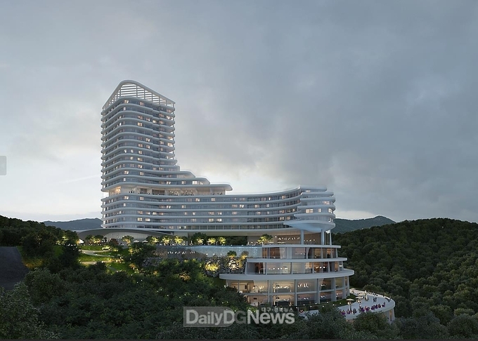 경상북도 제공) 영덕 삼사유원지 숙박시설 조감도(안)