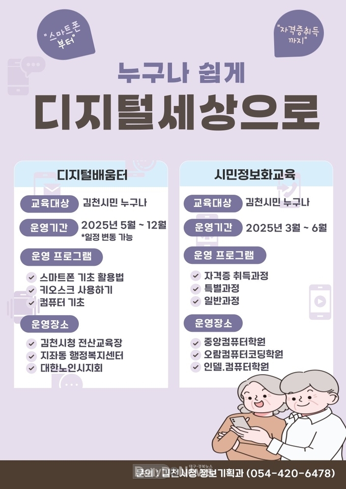 김천시, 자가통신망 활용 스마트 인프라 2차 사업 본격 추진