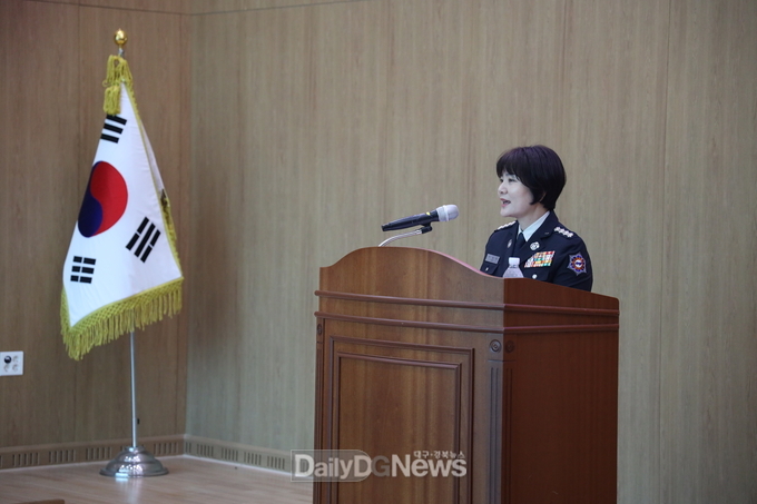 청송소방서 이정희 3대 소방서장 취임