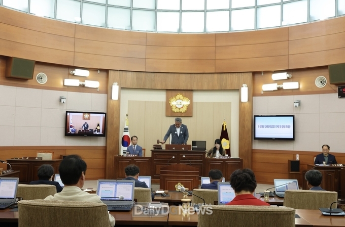 봉화군의회, 제272회 임시회 폐회