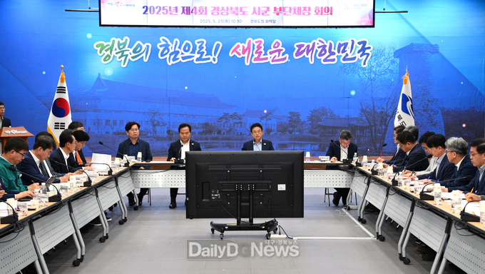 경상북도 시군 부단체장 회의 개최, 2025년 첫 대면회의
