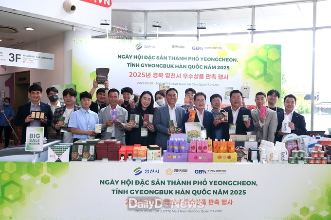 영천시 해외 무역사절단, 베트남 시장에서 인기몰이