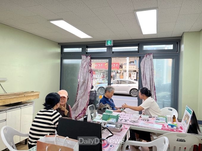경산시, ‘전통시장 상인 자기혈관 숫자알기’캠페인 실시