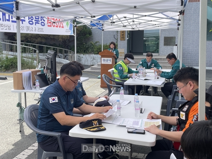 경산시, 경북형 주민대피 시스템 훈련 실시