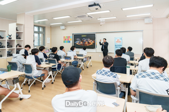 월성원자력본부, 경주고등학교 학생 대상 ‘청소년 원자력 에너지 교실’ 개최
