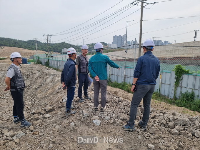  포항시, 우수기 안전을 잡아라! 대규모 도시개발사업 현장 점검 실시