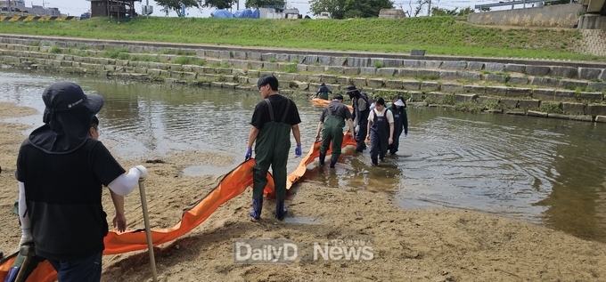 성주군,‘25년 수질오염사고 및 녹조발생 대비 모의훈련 실시