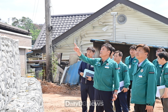 청송군, 여름철 재난 대비 임시조립주택 및 산사태 위험지역 사전 안전점검 실시