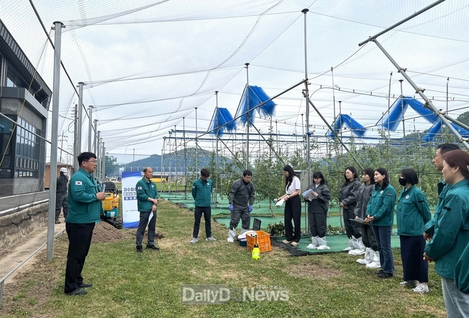 의성군, 화상병 대응 모의훈련 실시... 현장 대응능력 강화