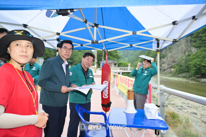 영덕군, 여름철 물놀이 관리지역 현장 안전 점검