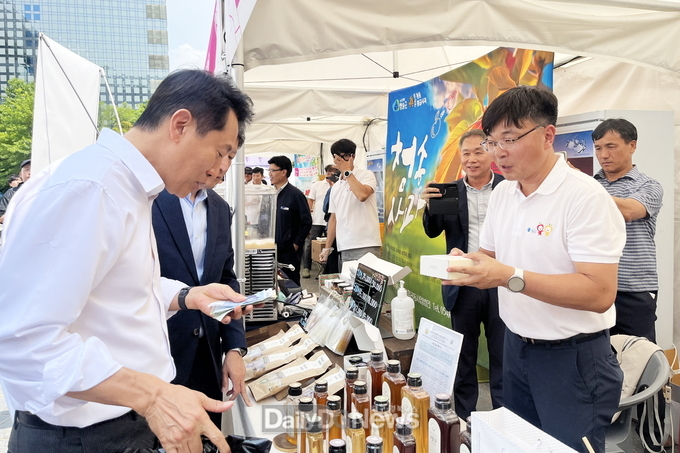 청송군, 산불피해지역‘희망장터’참여
