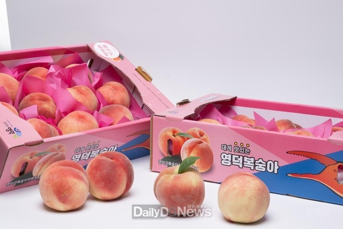 영덕군, 7월 25일부터 ‘복숭아 장터’ 운영