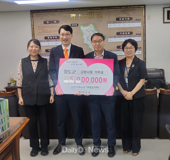 청도군 풍각면, 따뜻한 고향사랑 기부 이어져