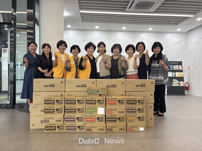 적십자봉사회 예천지구협의회, 지역 아동돌봄시설에 따뜻한 사랑 전달