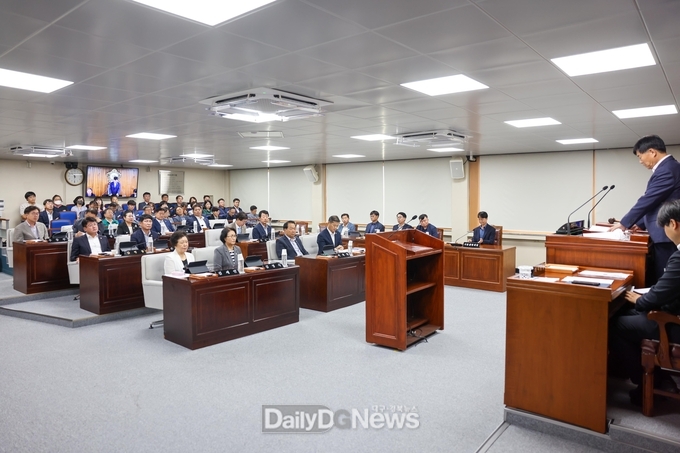 제293회 영주시의회 제1차 정례회 제3차 본회의 폐회