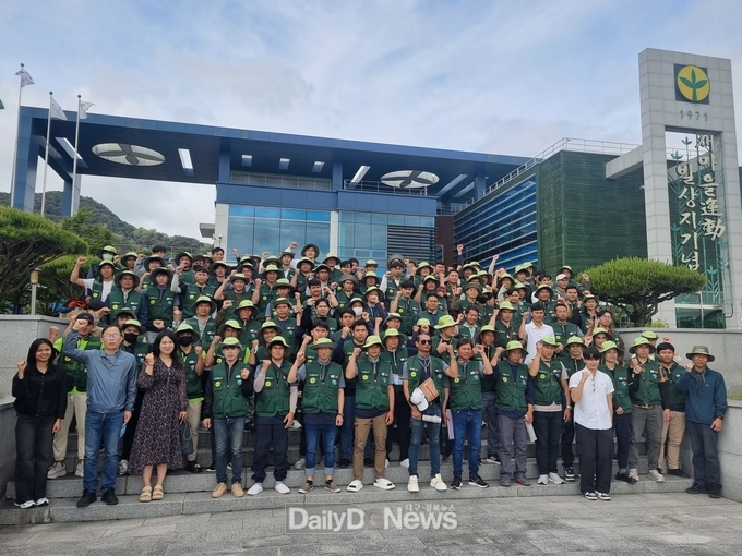 라오스 계절근로자 1,00명 대상 새마을교육 3회차 실시