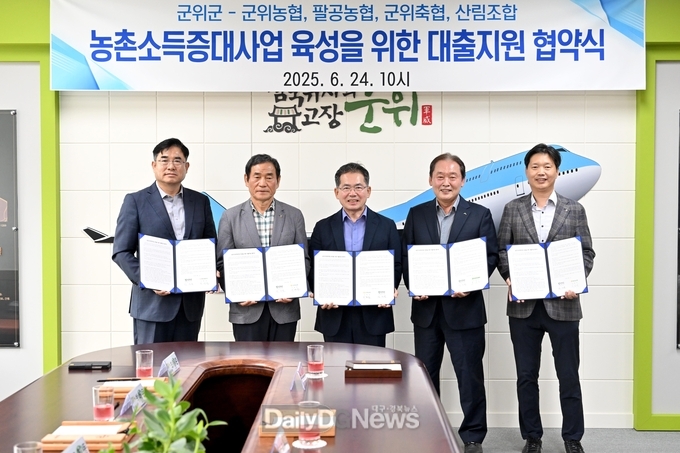 군위군, 농촌소득증대사업 협약 갱신