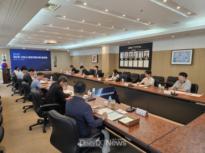 2025년 제2회 구미시 창업지원기관 협의회 개최