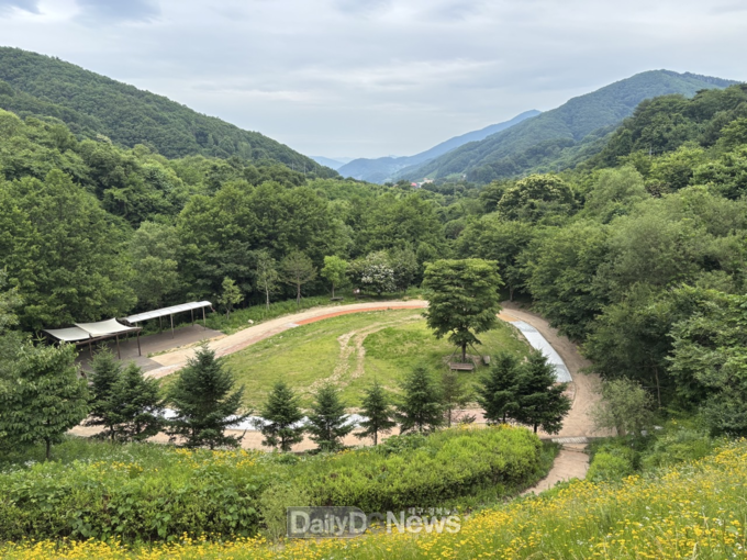 국립산림치유원 맨발건강길 준공식 개최