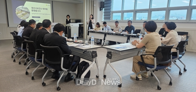 캄보디아 초청연수단 경산시보건소 방문...보건정책 벤치마킹