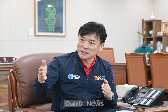 민선8기 3주년 맞은 윤경희 청송군수 '살기 좋은 청송' 조성 구슬땀에 값진 성과 잇따라-윤경희 청송군수