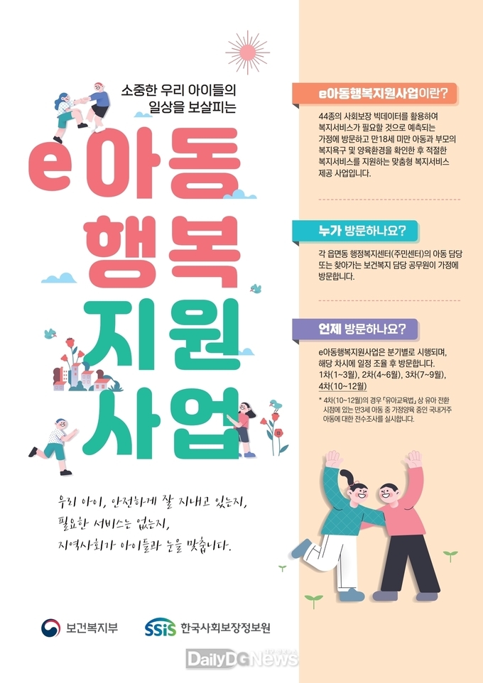 안동시, e아동행복지원 사업으로 위기 아동 선제적 지원