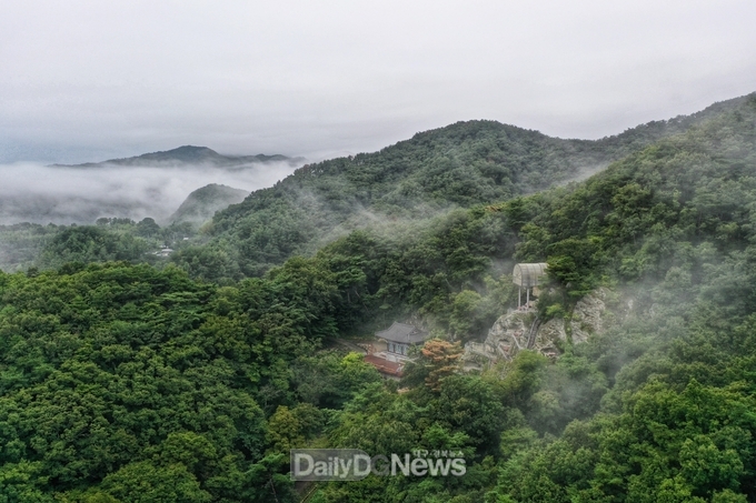  골굴사 전경