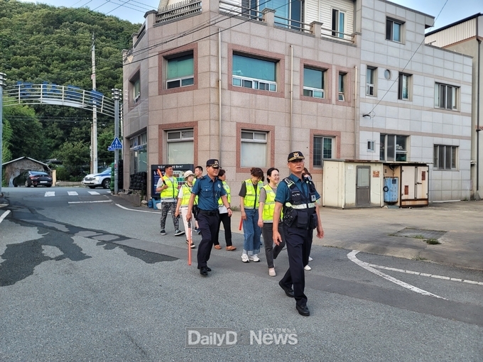 청도서, 농번기 야간 집중 순찰 실시