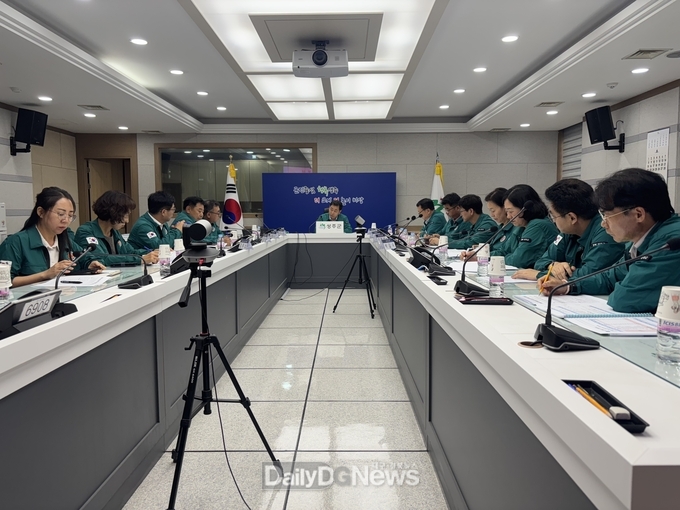 성주군, 2025년 폭염재난 대응태세 긴급 점검회의 개최