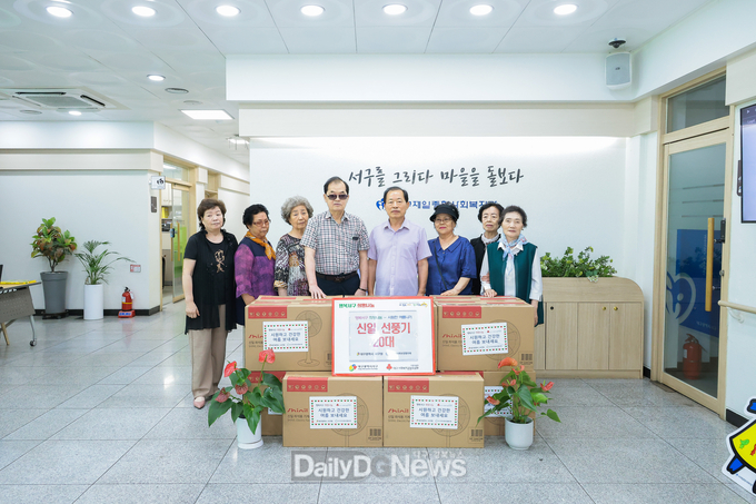 대구 서구. ‘시원한 여름나기’사업 추진 모습. (사진=서구 제공)