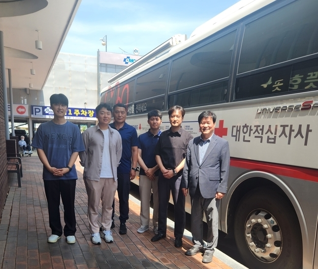 김천시시설관리공단, 지역사회 생명 나눔 위한 임직원 단체헌혈 실시