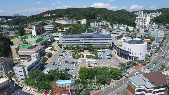 안동시청 전경