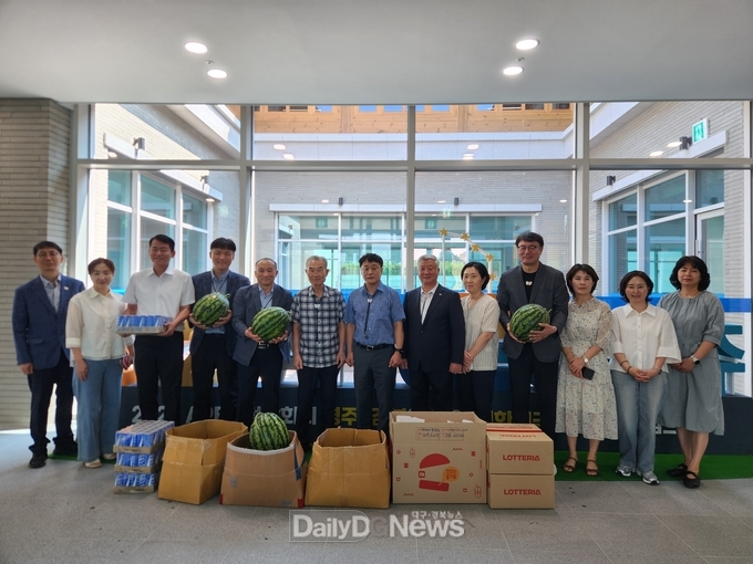 범시도민지원협의회 APEC준비지원단 직원 격려 방문