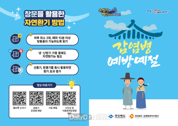 결핵검진 의무기관 점검 실시 (감염병 예방 홍보물)