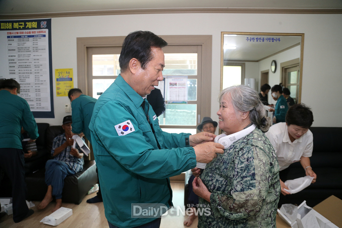 권기창 안동시장, 폭염 대비 현장점검 행정