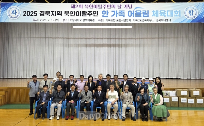 경북도,‘북한이탈주민의날’맞아 ‘북한이탈주민 한 가족 어울림 체육대회’ 개최