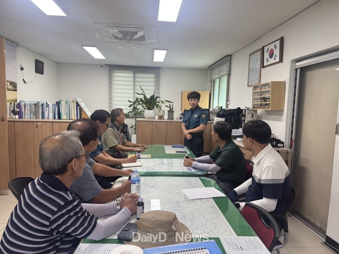 청도경찰서 찾아가는 아동안전지킴이 간담회 추진