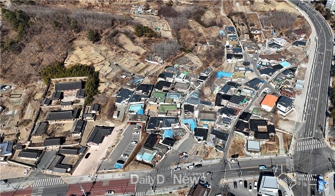 사업대상지(창구동, 교촌동) 일원 전경