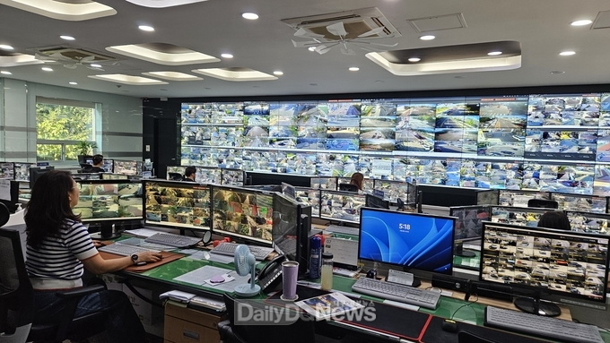 구미시 CCTV통합관제센터
