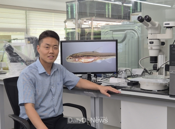 경상북도 내수면관상어비즈니스센터의 박재민 박사