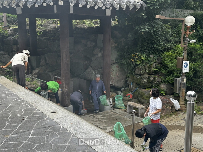 오전약수관광지, 여름철 관광객 맞이