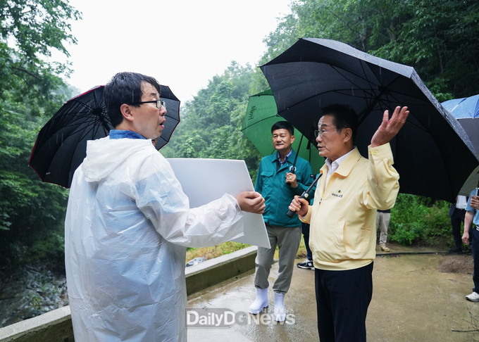  영천시, 지역 주민과 함께 산사태취약지역 긴급 점검