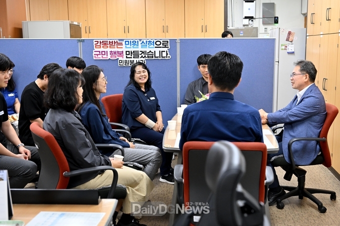 군위군, 군수와 함께하는 ‘청렴T타임’ 운영