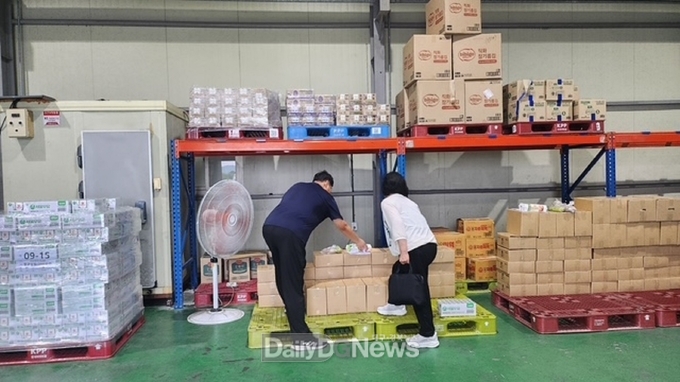 봉화군, 영양플러스사업 식품배송업체 점검