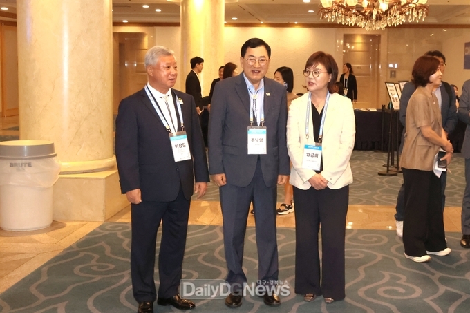 주낙영 경주시장이 16일 제48회 대한상의 하계포럼 개막식에 참석했다