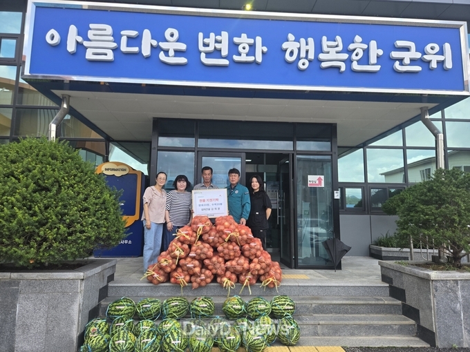 ㈜대덕건설, 초복 맞이 농산물 후원으로 이웃사랑 실천